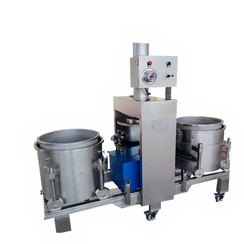 Hydraulic apple juice press extractor machine