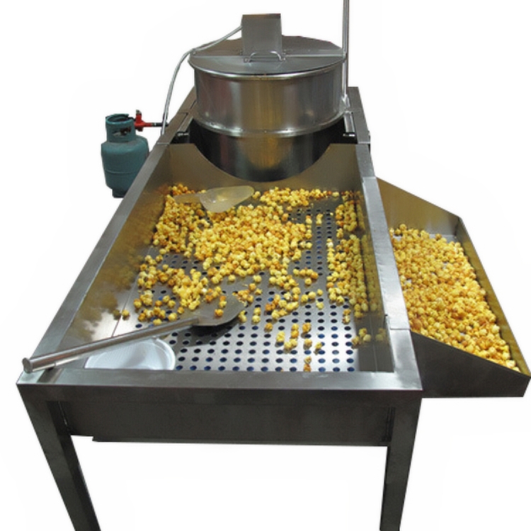 Commercial popcorn kettle making machine