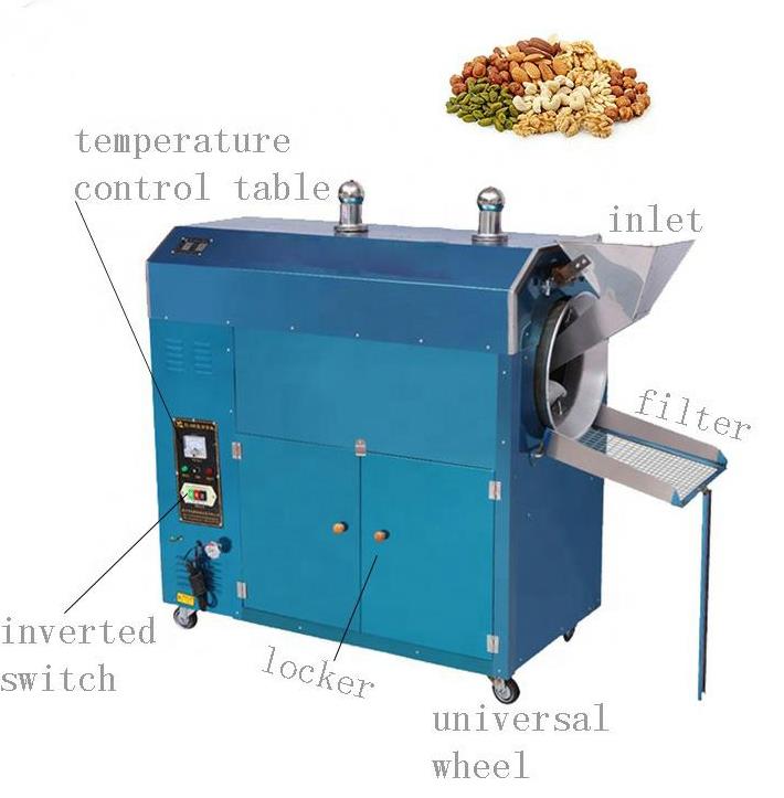 Commercial peanut  sunflower seeds roaster machine