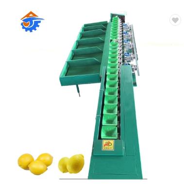 Automatic vegetable fruit weight sorting machine