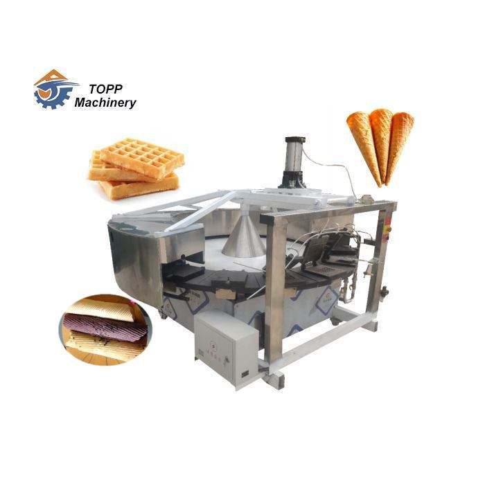 Waffle cone maker exported to germany