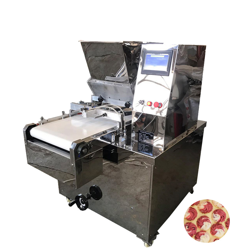 Double Color Cookies Making Machine