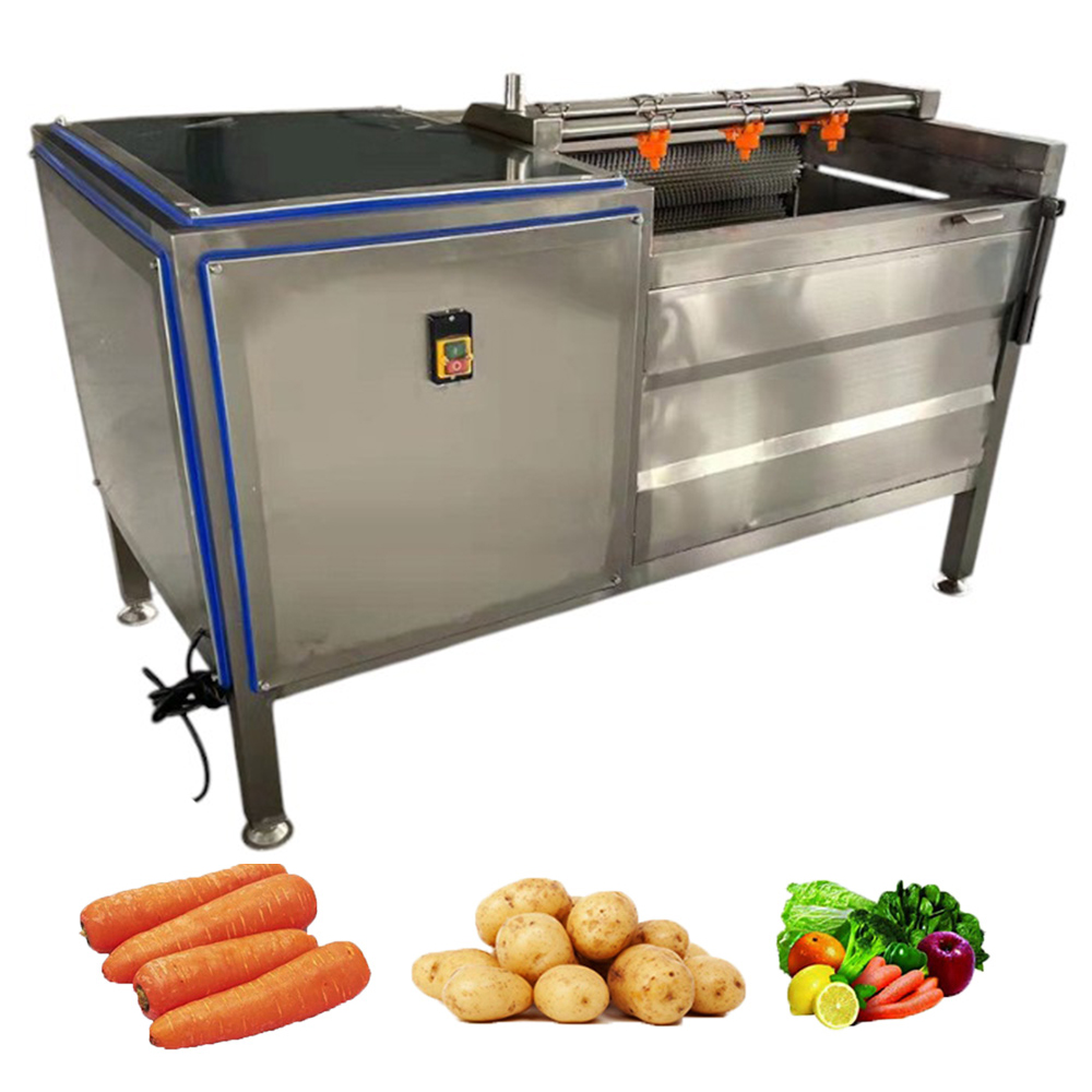 Brush Washing Machine for Fruit and Vegetables