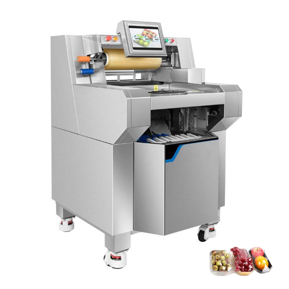 Fruit and vegetable preservation film packaging machine