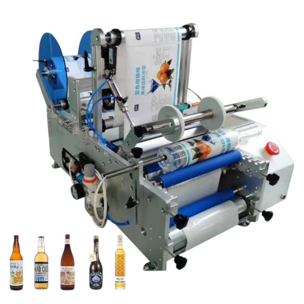 Small Round Bottle Labeling Machine