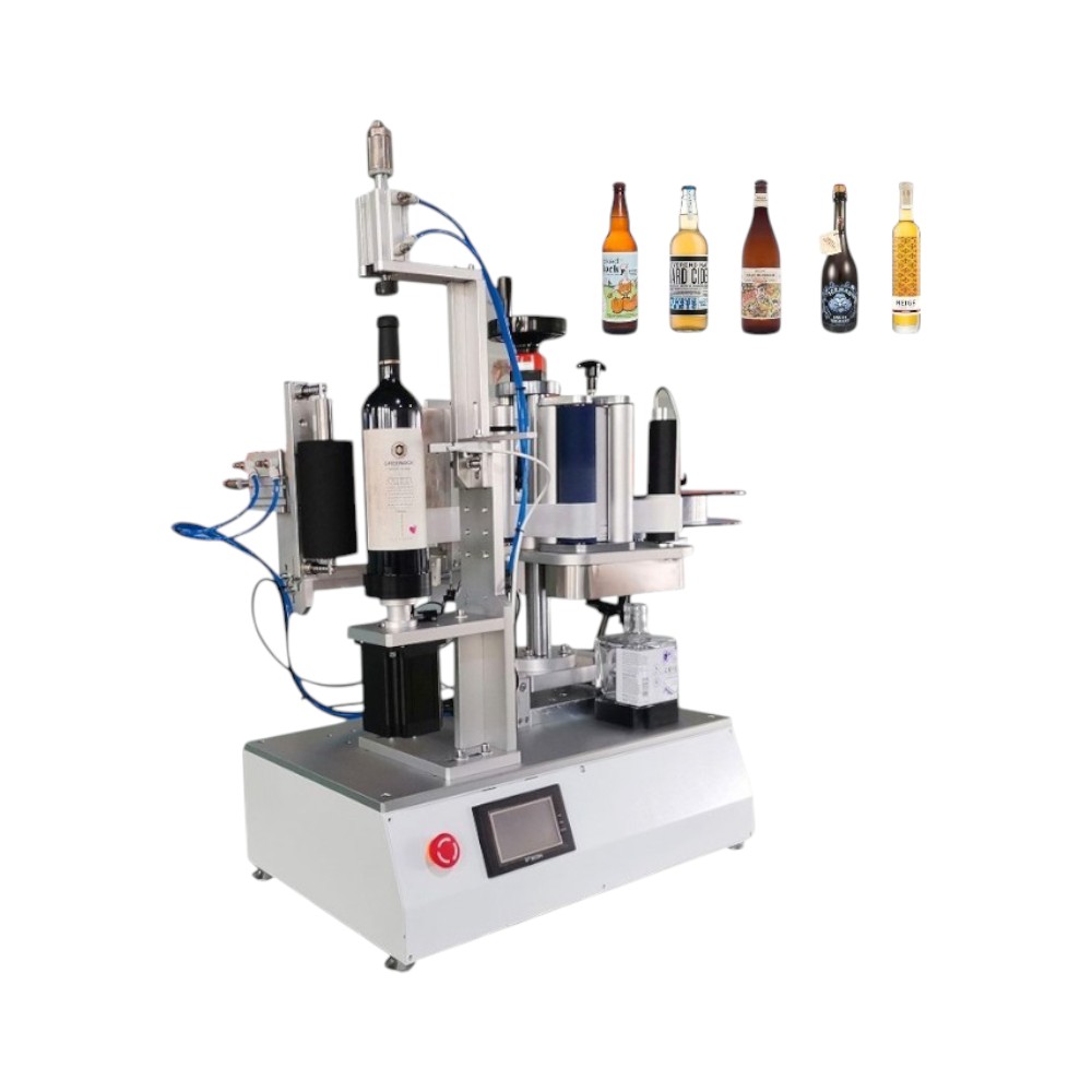 Vertical Type Bottle Labeling Machine