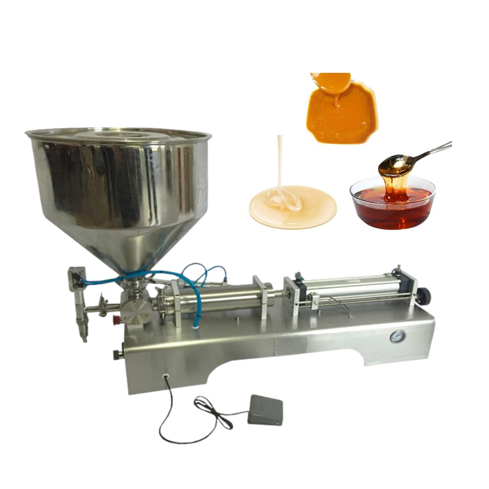 Pneumatic Single Head Paste Filling Machine