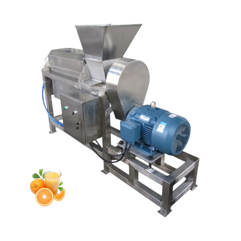 Pneumatic Type Double Spiral Juice Extractor