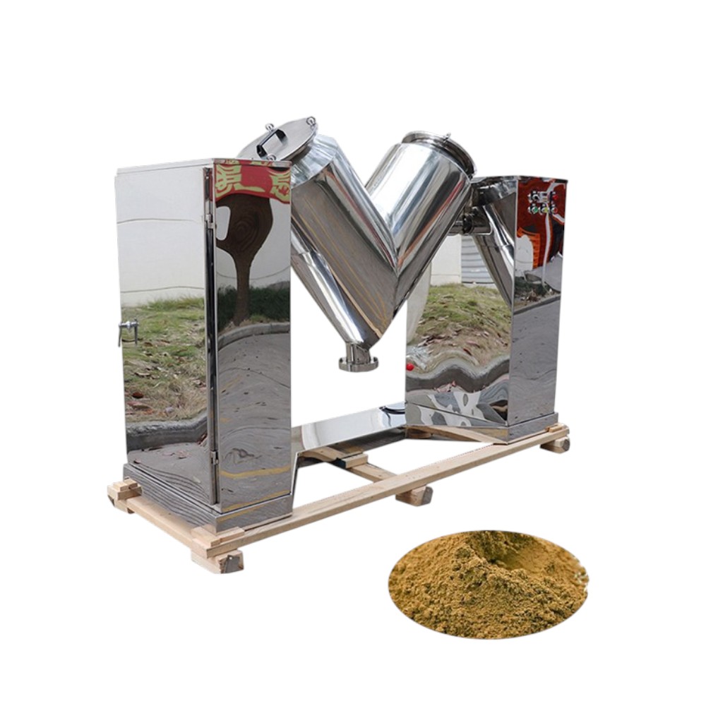 V-type 100 liter dry powder mixer