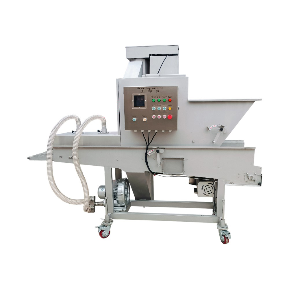 Breadcrumb coating machine